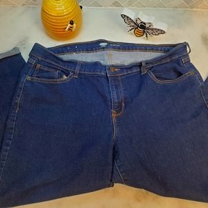 Old Navy Jeans with Cuffs Size 16 Regular